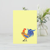 朝食会の社交的な鶏の党の招待状 招待状 (スタンド正面)