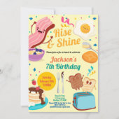 朝食会への招待 招待状 (正面)