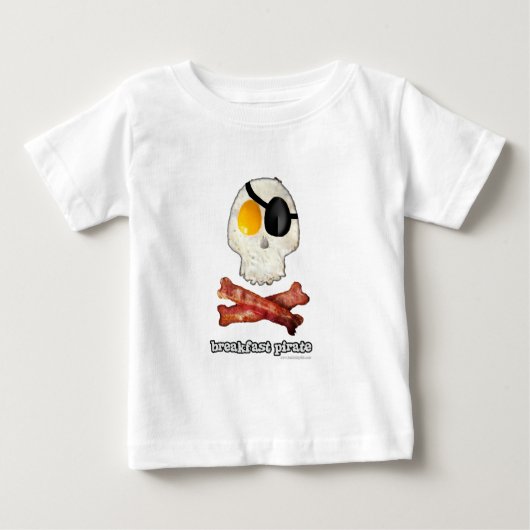 朝食海賊… ベビーTシャツ (正面)