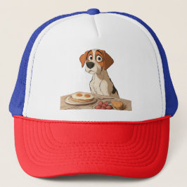 朝食犬 キャップ