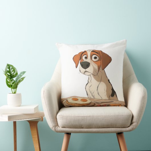 朝食犬 クッション (椅子)