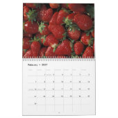 朝食用食品のカレンダー カレンダー (2月 2027)