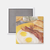 朝食2 マグネット (正面/裏面)