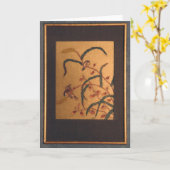 朝食 カード (黄色い花)