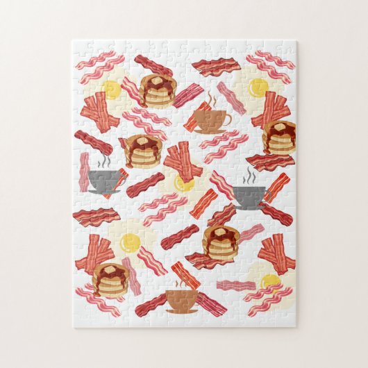 朝食 ジグソーパズル (縦)