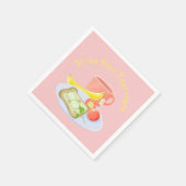 朝食 スタンダードカクテルナプキン (角)