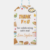 朝食 ブランシュ 誕生日パーティー 感謝タグ ギフトタグ (正面)