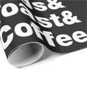 朝食（ベーコン&エッグ&トースト&コーヒー） ラピン ラッピングペーパー (ロールコーナー)