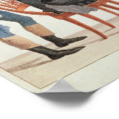 朝食「ボン・ジャンル」 ポスター (角)