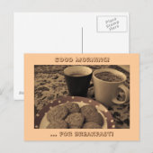 朝食 ポストカード (正面/裏面)