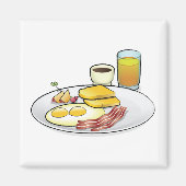 朝食 マグネット (正面)