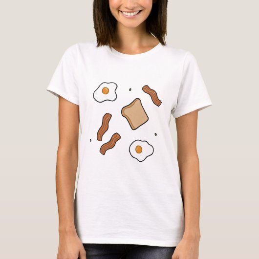 朝食 Tシャツ (正面)