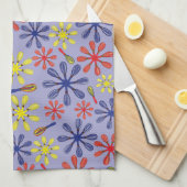 朝食w/largerの前のウィスキーは払います キッチンタオル (四つ折り)