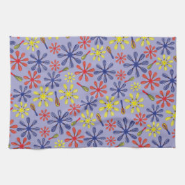 朝食w/largerの前のウィスキーは払います キッチンタオル