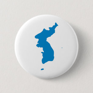 朝鮮半島統一の共産主義の社会主義旗 缶バッジ