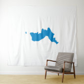 朝鮮半島統一の旗 タペストリー (インサイチュ(横))