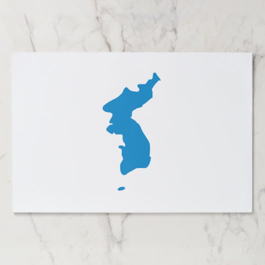 朝鮮半島統一の旗 ペーパーパッド (正面)