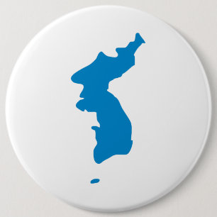 朝鮮半島統一の旗 缶バッジ