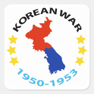 朝鮮戦争の日付 スクエアシール