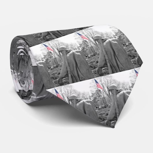 朝鮮戦争の記念のタイ ネクタイ (ロール)