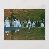 朝鮮戦争の退役軍人の記念物の郵便はがき ポストカード (正面)