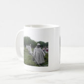 朝鮮戦争の退役軍人の記念物 コーヒーマグカップ (正面左)