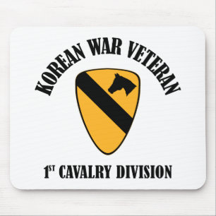 朝鮮戦争の退役軍人-第1 Cav マウスパッド