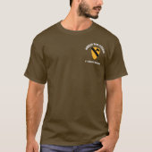 朝鮮戦争の退役軍人-第1 Cav Tシャツ (正面)