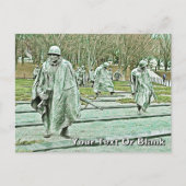 朝鮮戦争ベトナム記念館 ポストカード (正面)