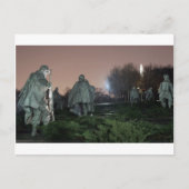 朝鮮戦争記念碑ワシントンモニュメントナイト ポストカード (正面)