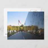 朝鮮戦争記念碑退役軍人 ポストカード (正面/裏面)