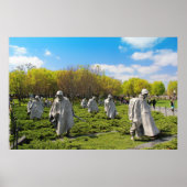 朝鮮戦争記念碑 ポスター (正面)