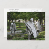 朝鮮戦争記念碑 ポストカード (正面/裏面)