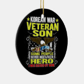 朝鮮戦争退役軍人ソンセラミックオーナメント セラミックオーナメント (右)