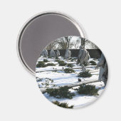 朝鮮戦争退役軍人メモリアル雪 マグネット (正面/裏面)