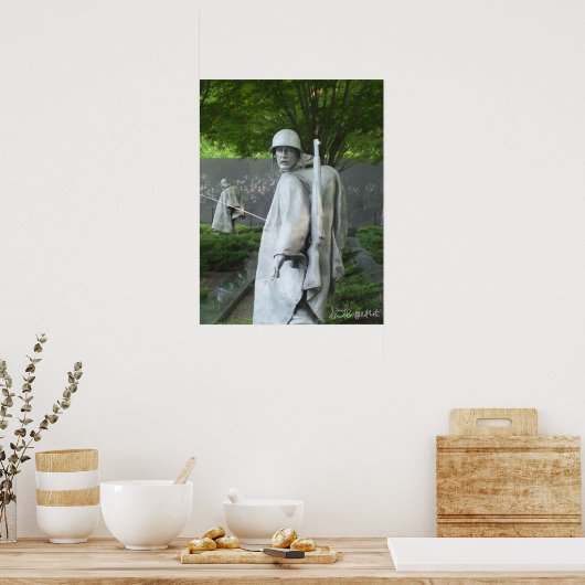 朝鮮戦争退役軍人メモリアル・シリーズ3 ポスター (キッチン)