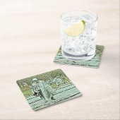 朝鮮戦争退役軍人メモリアル スクエアペーパーコースター (インサイチュ)