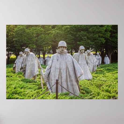 朝鮮戦争退役軍人メモリアル ポスター (正面)
