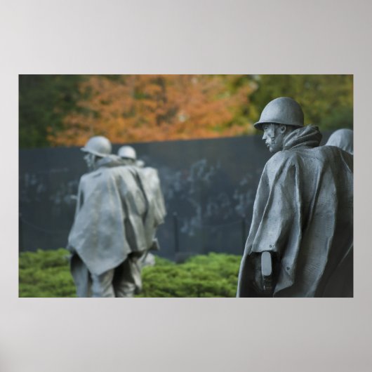 朝鮮戦争退役軍人メモリアル ポスター (正面)