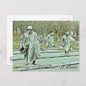 朝鮮戦争退役軍人記念館 ポストカード (正面/裏面)