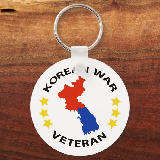 朝鮮戦争退役軍人 キーホルダー (正面)