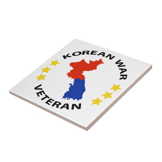 朝鮮戦争退役軍人 タイル (側面)