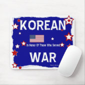 朝鮮戦争 – 名誉の中 – マウスパッド (マウス)