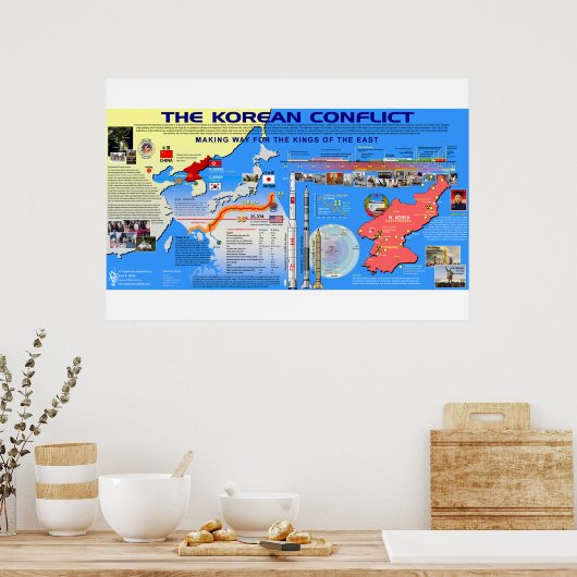 朝鮮紛争 ポスター (キッチン)