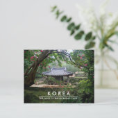 朝鮮館ポストクロッシング用はがき ポストカード (スタンド正面)