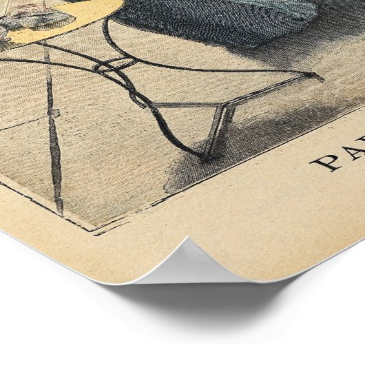 朝6時のパリ ポスター (角)