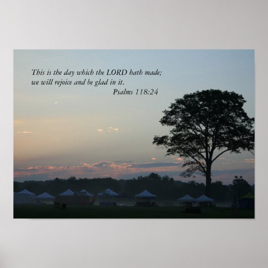 朝、これは日のポスターまたはプリント ポスター (正面)