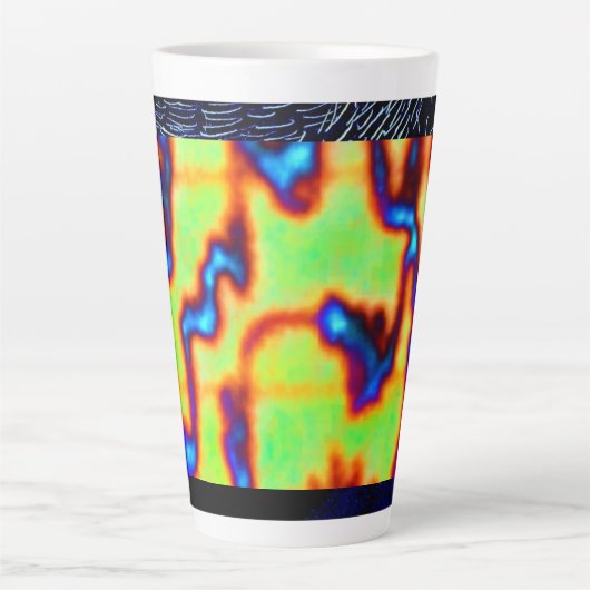 朝 カフェラテマグ (正面)