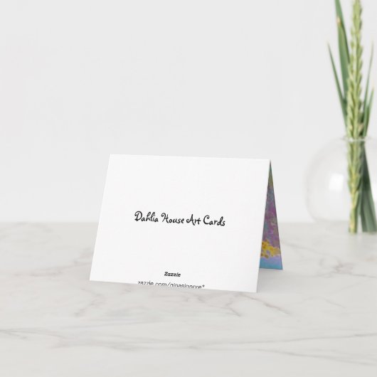 朝、カード カード (裏面)