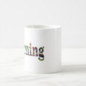 朝 コーヒーマグカップ (中央)